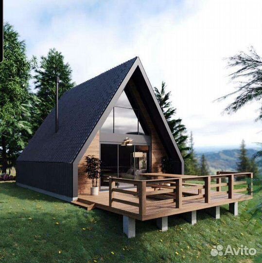 Модульный дом A- Frame