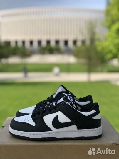 Кроссовки nike dunk low panda