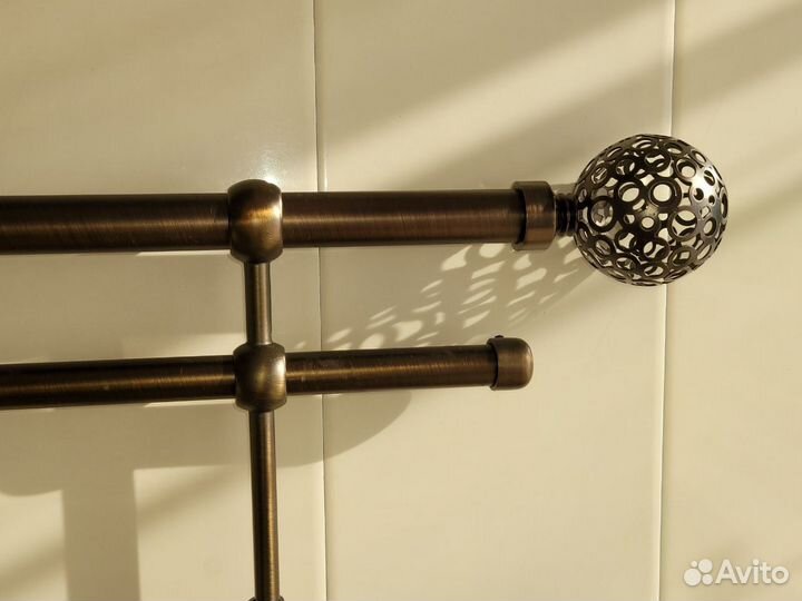 Гардина для штор двухрядная