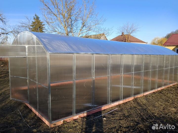 Теплица прямостенная 4 на 8