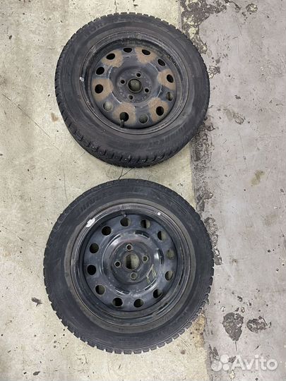 Два колеса солярис зима