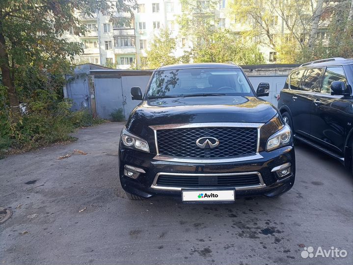 Infiniti QX80 5.6 AT, 2017, 151 000 км