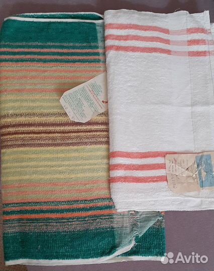 Махровые полотенца СССР новые