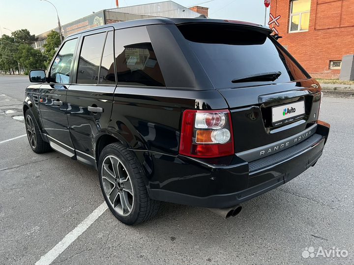 Land Rover Range Rover Sport 4.4 AT, 2006, битый, 273 000 км