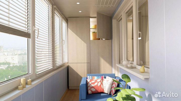 Комплексное остекление и отделка