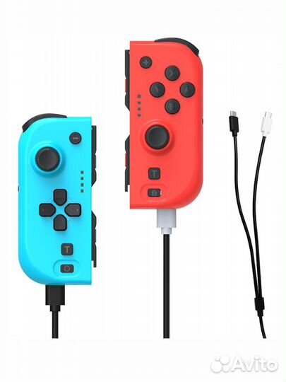 Геймпад dobe TNS-0163, красный, синий