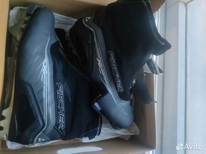 Лыжные ботинки fischer 43 размер