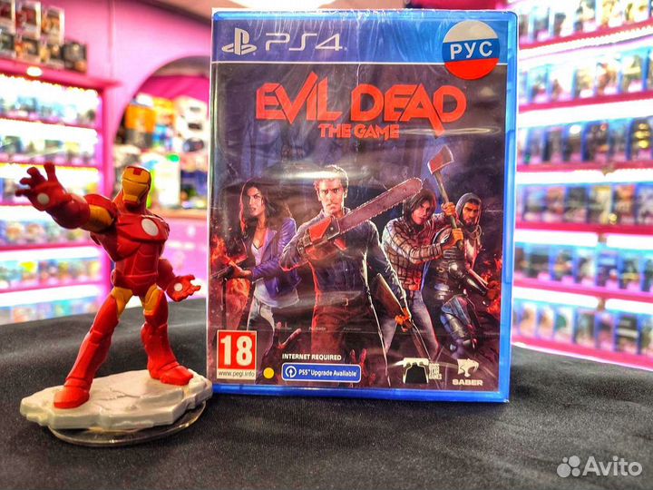 Диск PS4 Evil Dead The Game (Новый)