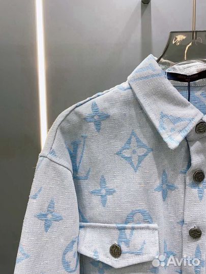 Джинсовая Рубашка Louis Vuitton