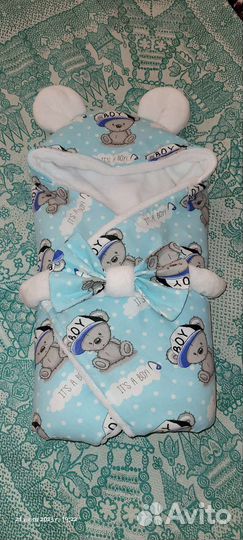 Конверт на выписку для мальчика