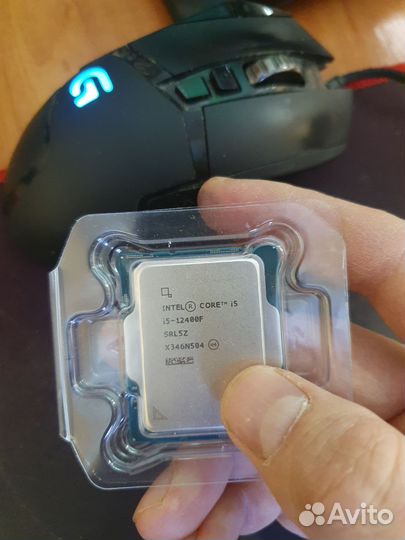 Новый процессор intel i5 12400f, 12600kf