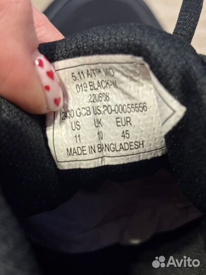 Ботинки тактические 5.11 AT MID 019