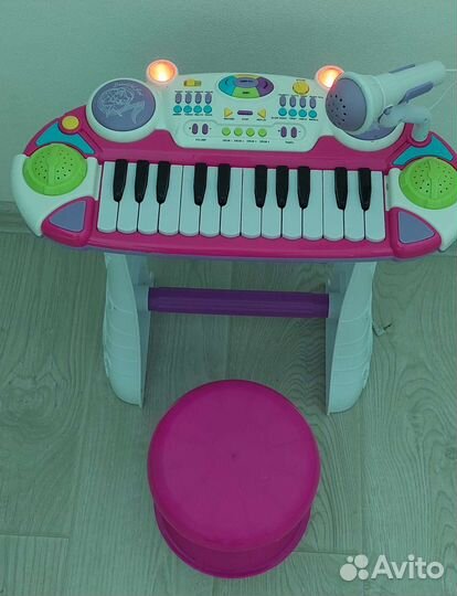 Пианино детское с микрофоном