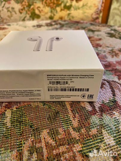 Наушники Apple AirPods 2 поколения