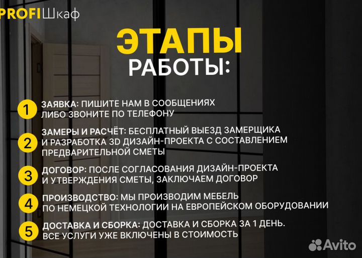 Шкаф с фабрики