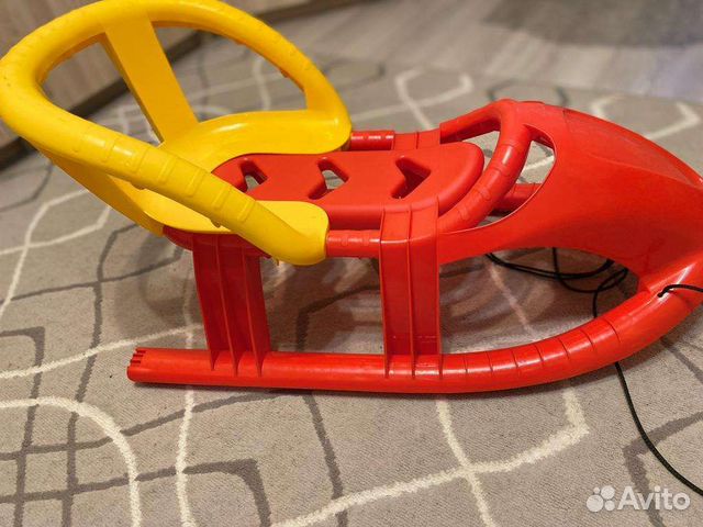 Детские санки пластиковые