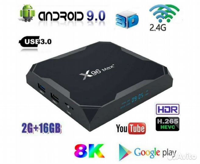 Smart tv приставка x96max+ (бесплатные кино и тв)