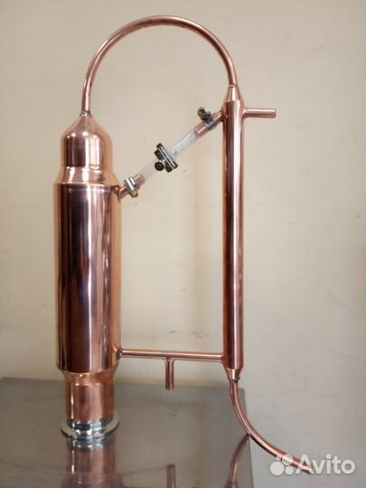 Медная колонна для самогонного аппарата, кламп 2