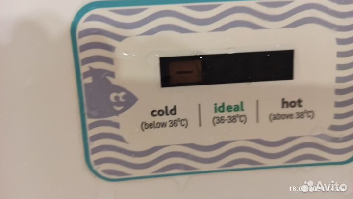 Ванночка для купания с термометром