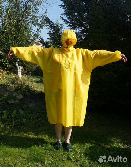 Дождевик из силиконовой рип-стоп ткани