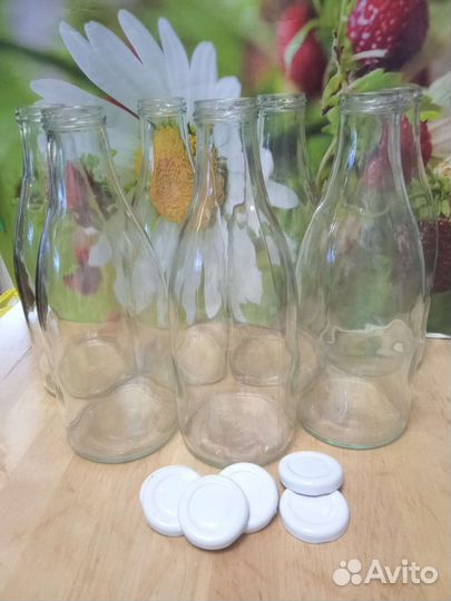 Бутылка 1 литр с крышкой