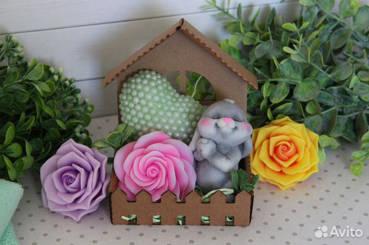 Красивое мыло ручной работы