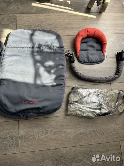 Коляска трость maclaren с бампером