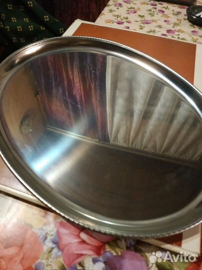 Поднос металлический