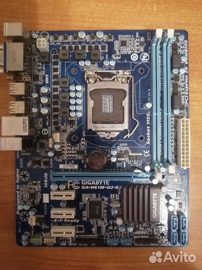 Материнская плата 1155