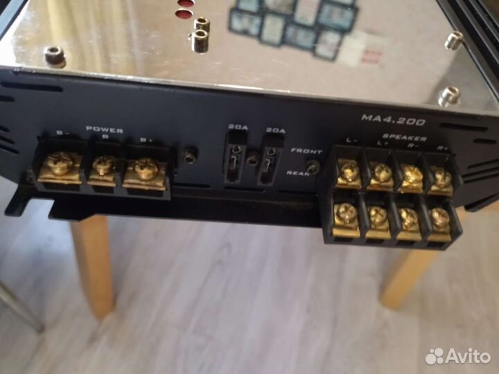 Усилитель в авто 4 канала Мистери супра