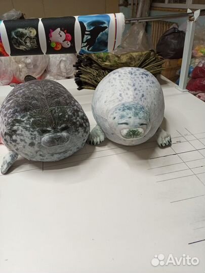 Мягкая игрушка - подушка тюлень