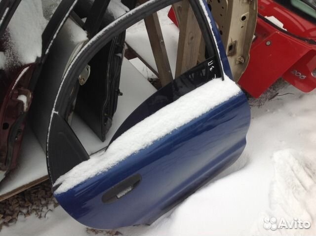 Дверь задняя правая шевроле ланос lanos