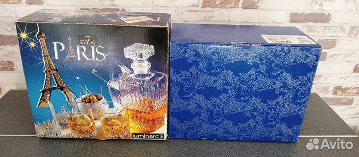 Набор для виски (тумблер+графин) Набор для ликера