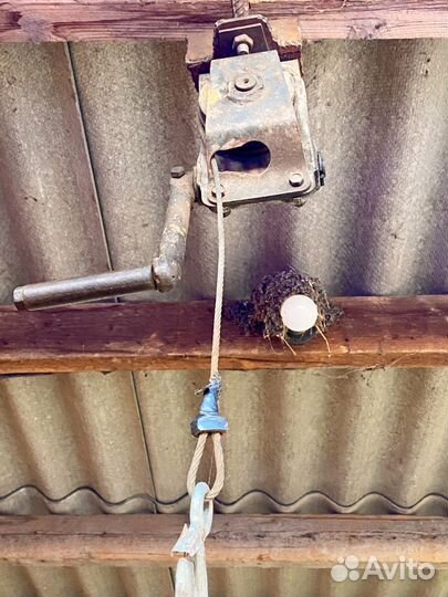 Лебедка ручная СССР