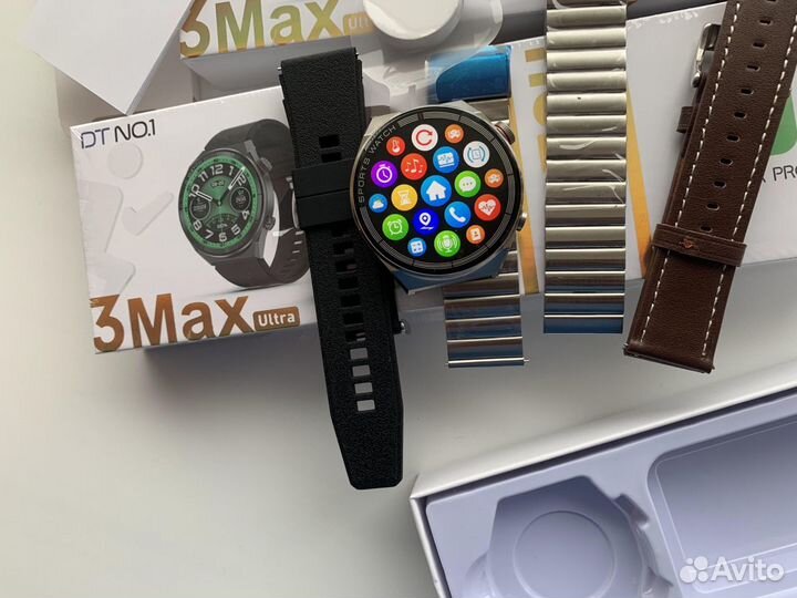 SMART Watch Dt no.1 3max Ultra / 3 ремешка