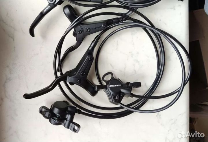 Тормоза Sram, Tektro гидравлика перед/зад, от