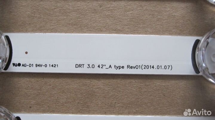 Планки подсветки LG innotek DRT 3.0 42