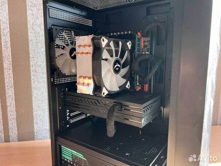 Игровой компьютер Xeon 2640v3/RX 580 8 гб