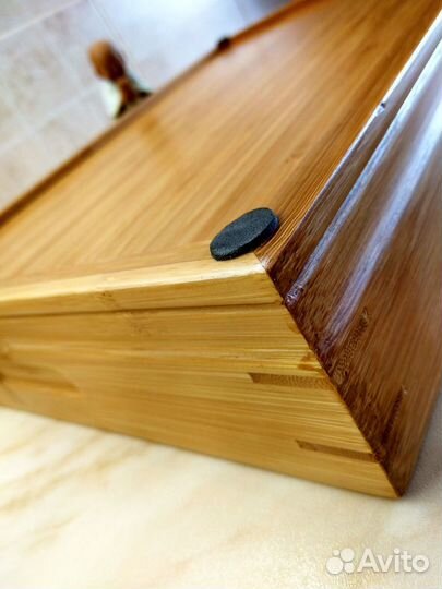 Большая чабань из бамбука 40 x 28см