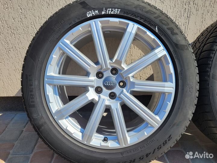 Комплект оригинальных колес в сборе для Audi Q7 4M