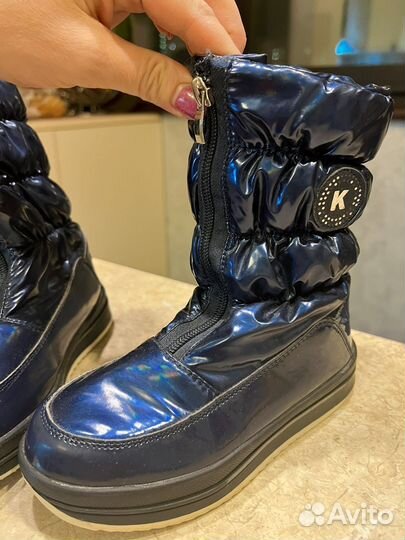 Дутики зимние для девочки