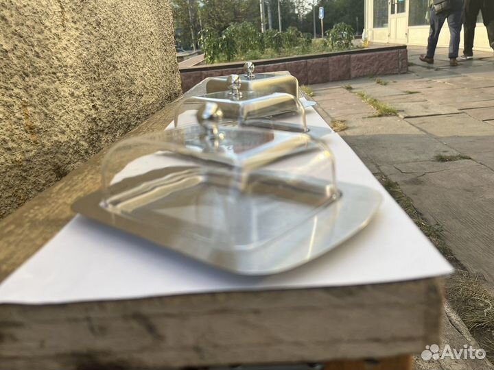 Масленка, 18,8 х 12,2 х 7,7 см