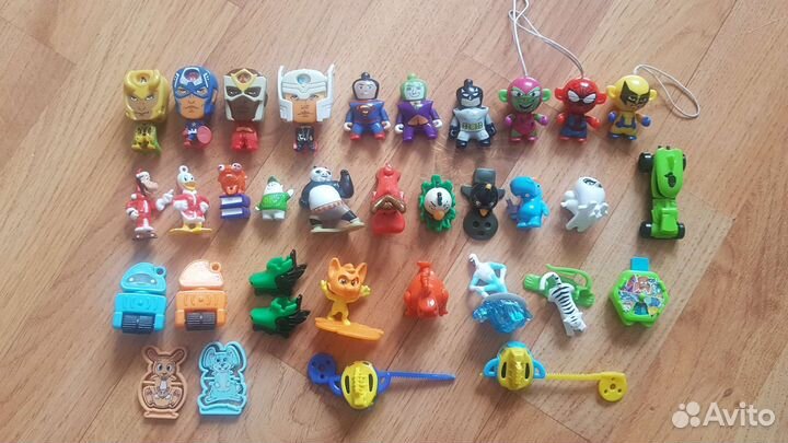 Игрушки из киндера, Макдональдса