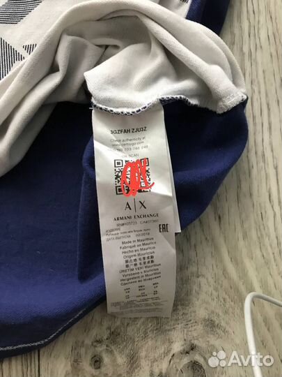 Armani exchange поло