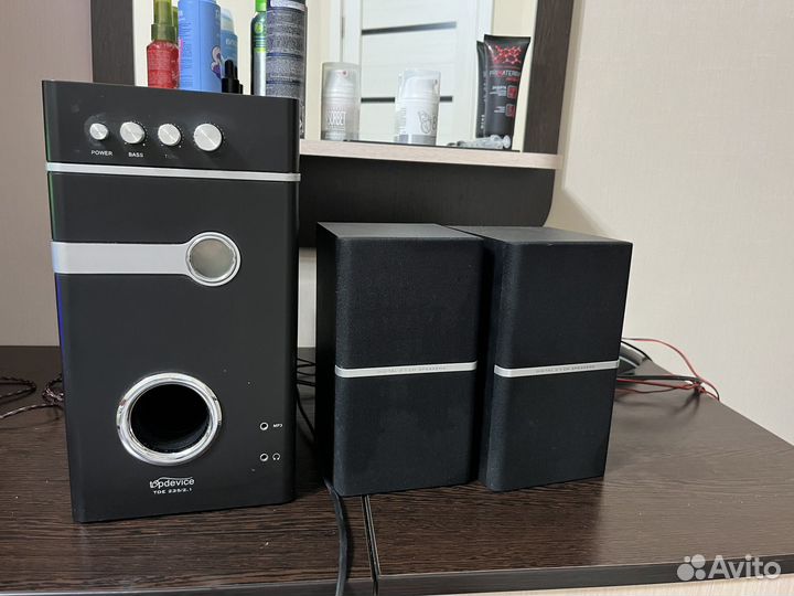 Акустические колонки topdevice TDE 235/2.1