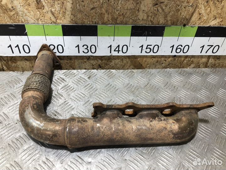 Коллектор выпускной правый Audi Q7 2005 2015