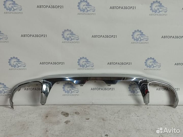 Накладка заднего бампера Mercedes GLC-klasse X253