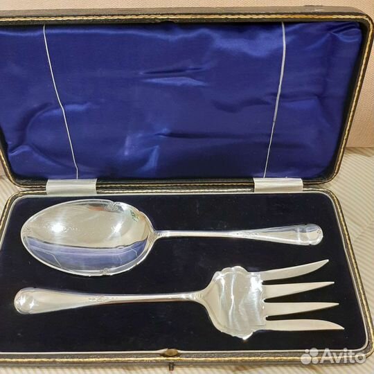 Антикварные наборы столовых приборов