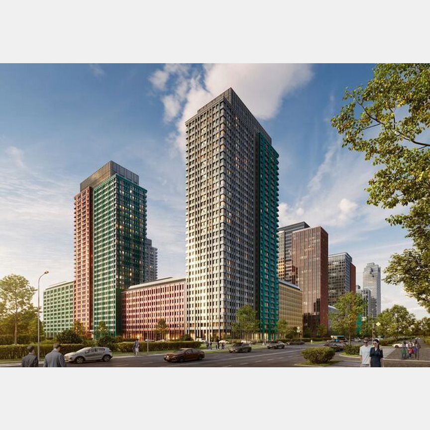 3-к. квартира, 79,6 м², 32/35 эт.