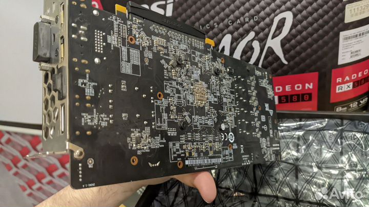 Видеокарта rx580 8gb msi